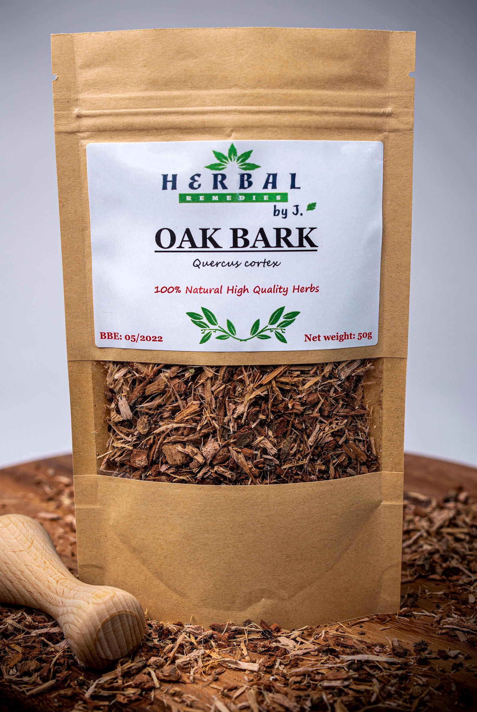 Oak Bark Tea Dried Herb quercus Robur Cortex Kora Debu Etsy