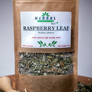 RASPBERRY LEAF / Herbs for Tea / Herbal Blend / Rubus idaeus