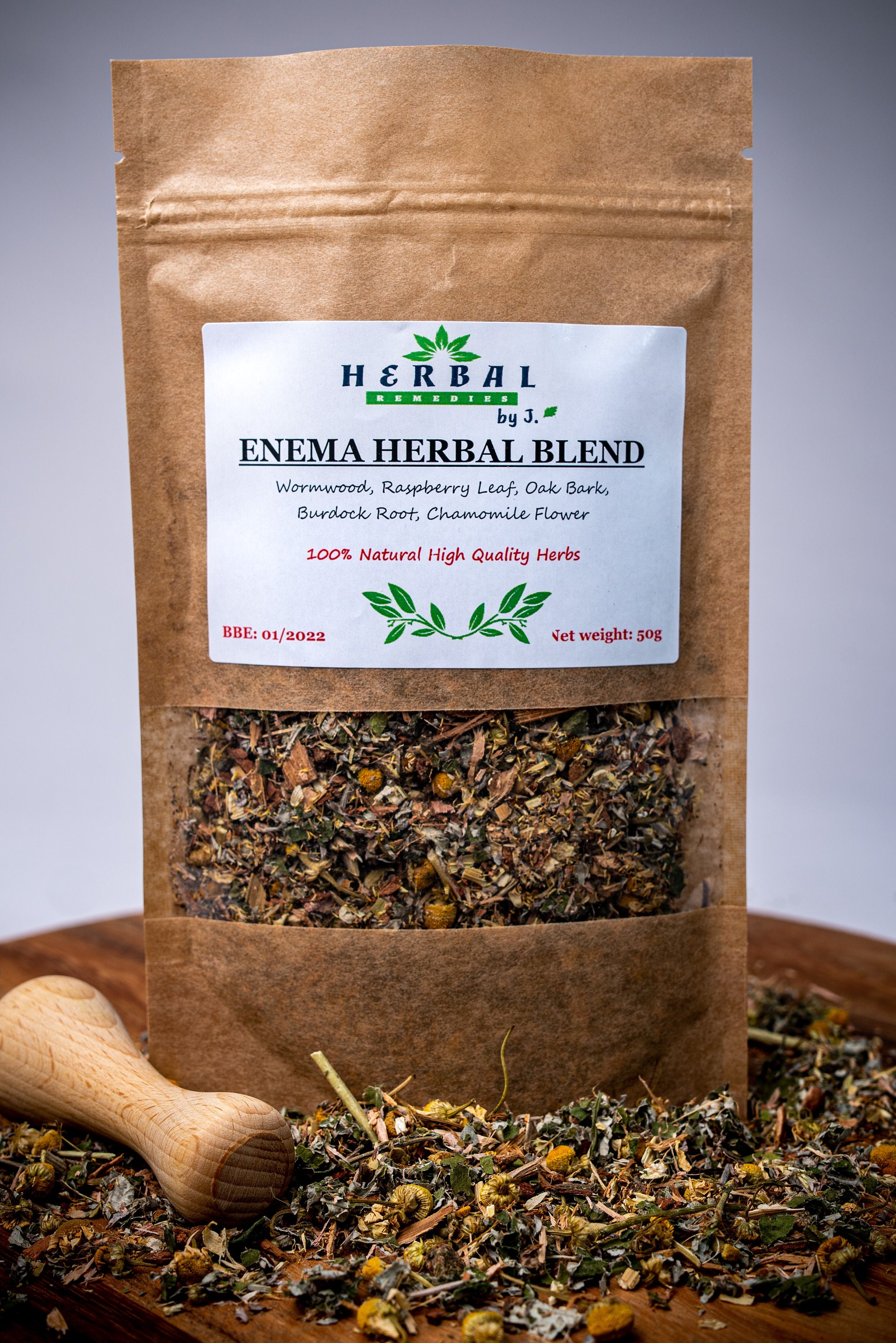 Enema Herbal Blend Kit Colon Cleanse/bowel/gut Detox Etsy UK