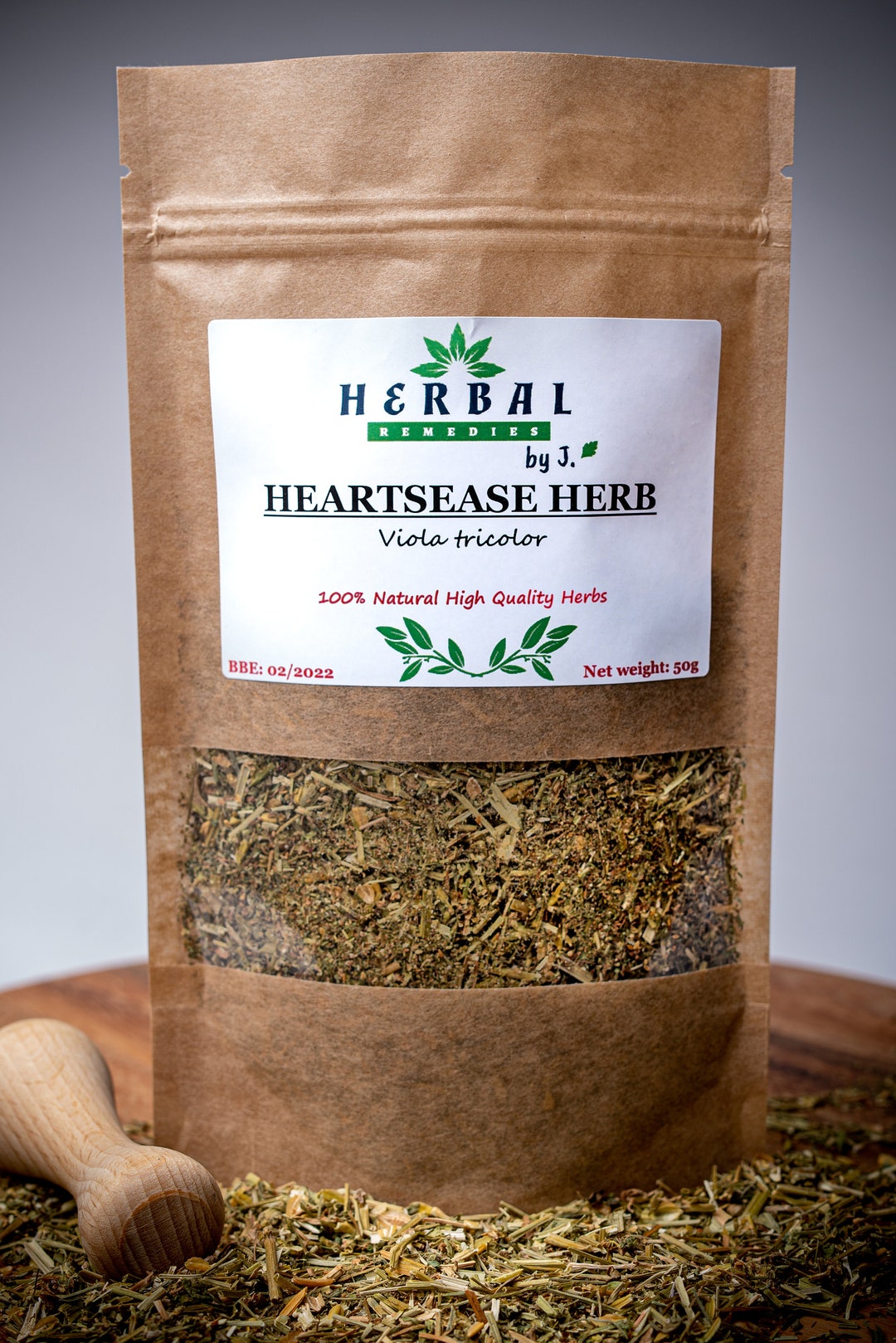 WILD PANSY / HEARTSEASE / Herbal Tea / Dried Herb / Herbs for Etsy