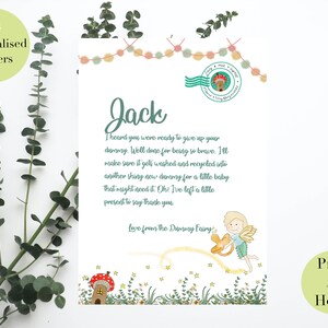Fairy Letters to Print at home personalised letters from the | Etsy