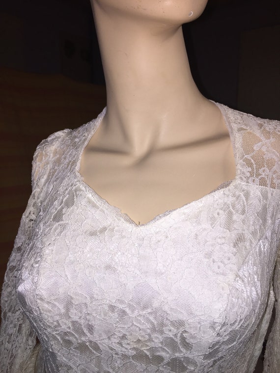 Lace Wedding Dress - image 4