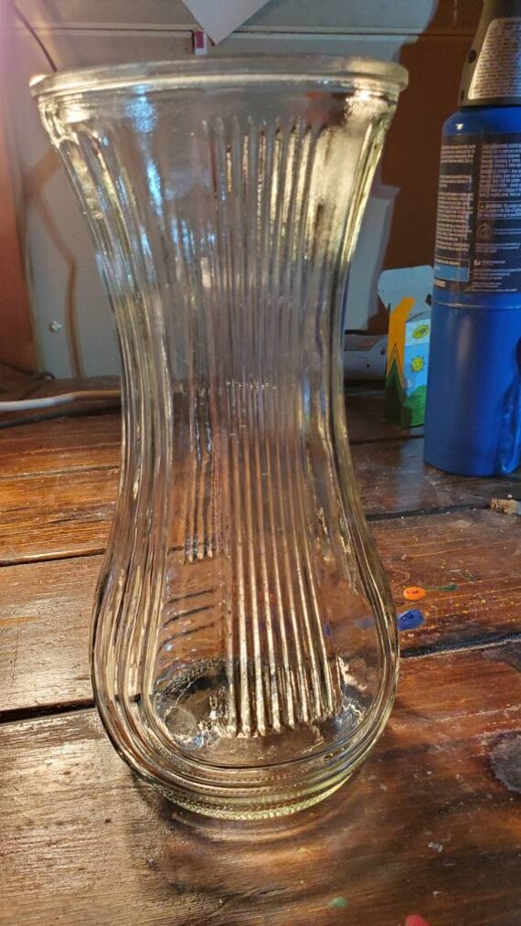 Vintage Hoosier Glass Vase 4087B 3A Etsy
