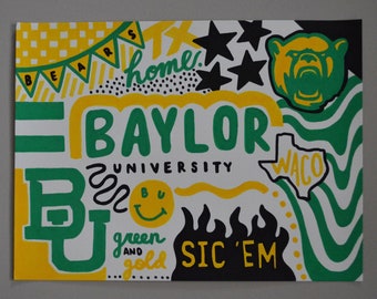 Baylor University College Decor