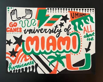 University of Miami College Decor