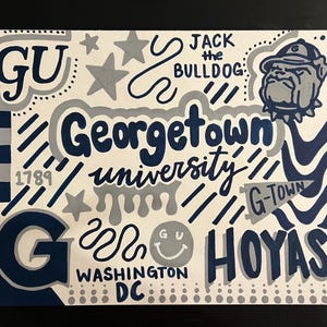 Georgetown University College Decor