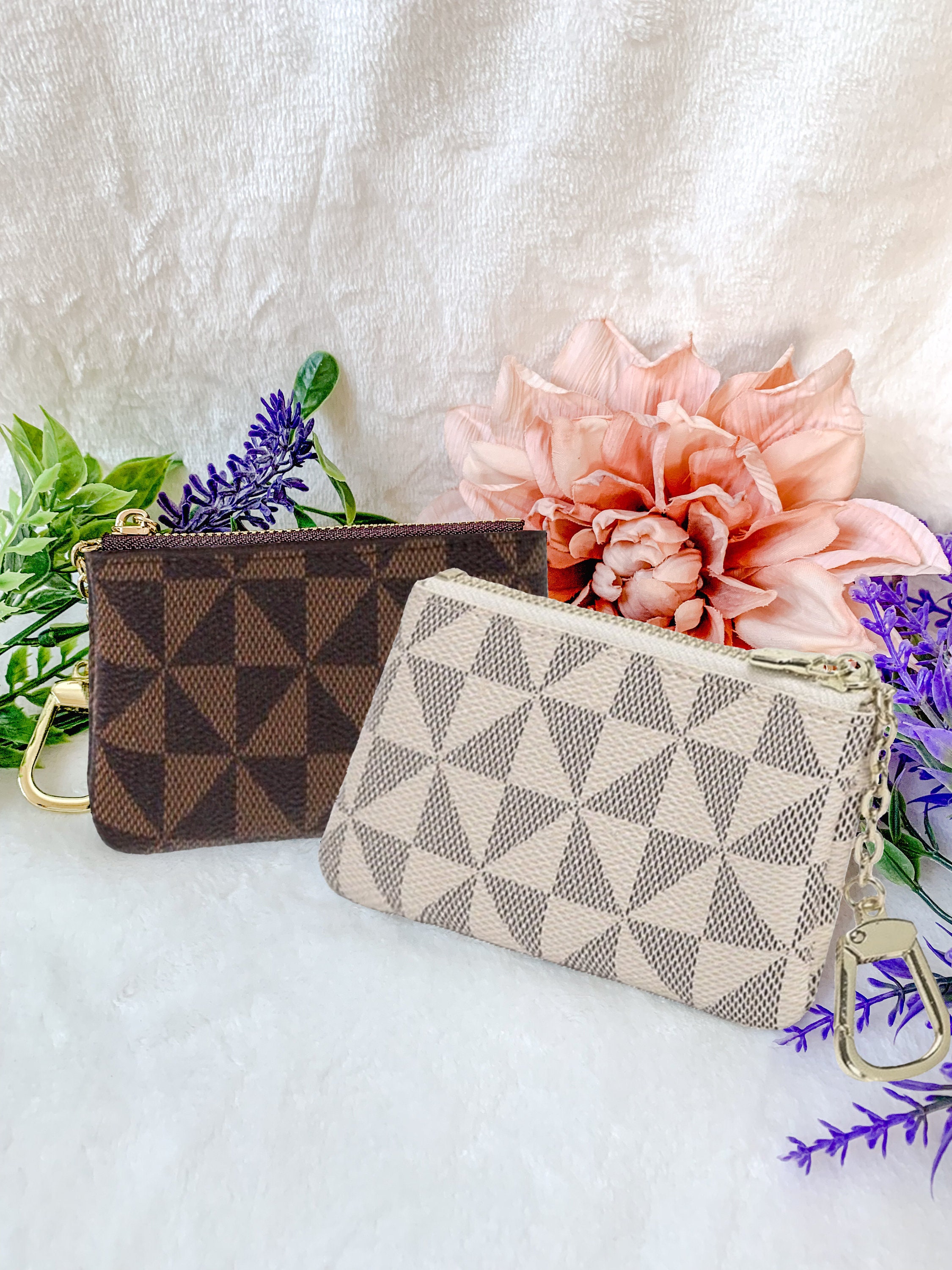 Louis Vuitton Keychain Wallet Etsy