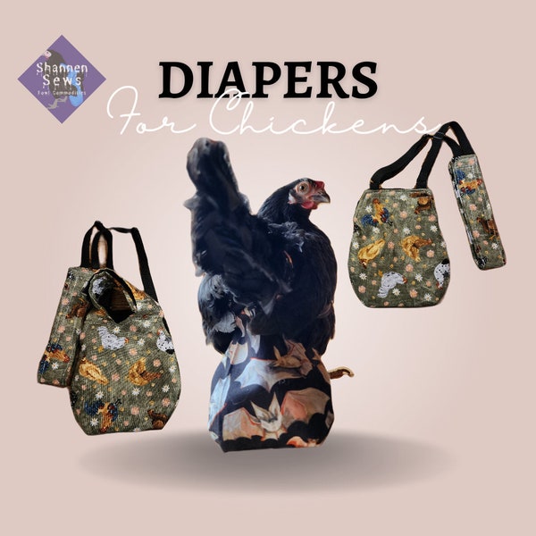 Chicken Diaper - Shannen Sews