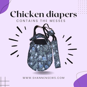 Chicken Diaper - Shannen Sews