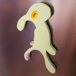 Squidward Bold and Brash Magnet