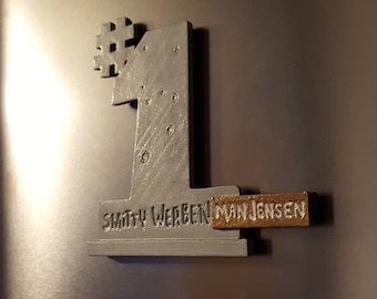 Smitty Werben Man Jensen #1 Magnet (Spongebob)