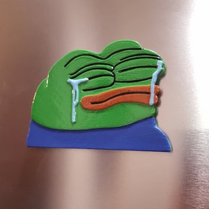 PeepoCry Twitch Emote Magnet