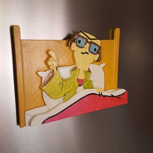Ed in Bed Magnet (Ed Edd n Eddy)