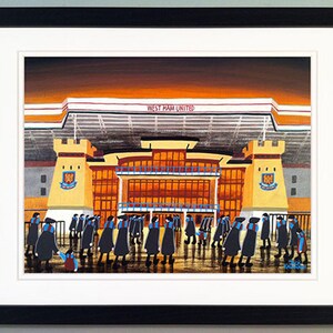 Jack Kavanagh &quot;Upton Park&quot; West Ham United Framed Print