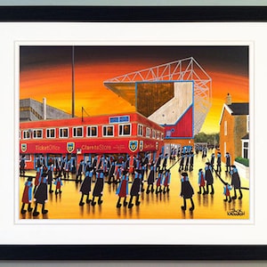 Jack Kavanagh &quot;Turf Moor&quot; Burnley Framed Print
