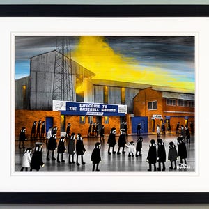Jack Kavanagh &quot;The Baseball Ground&quot; Derby County Framed Print