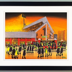 Jack Kavanagh &quot;&quot;Curo Road&quot;&quot; in Norwich City Gerahmter Druck.&quot;