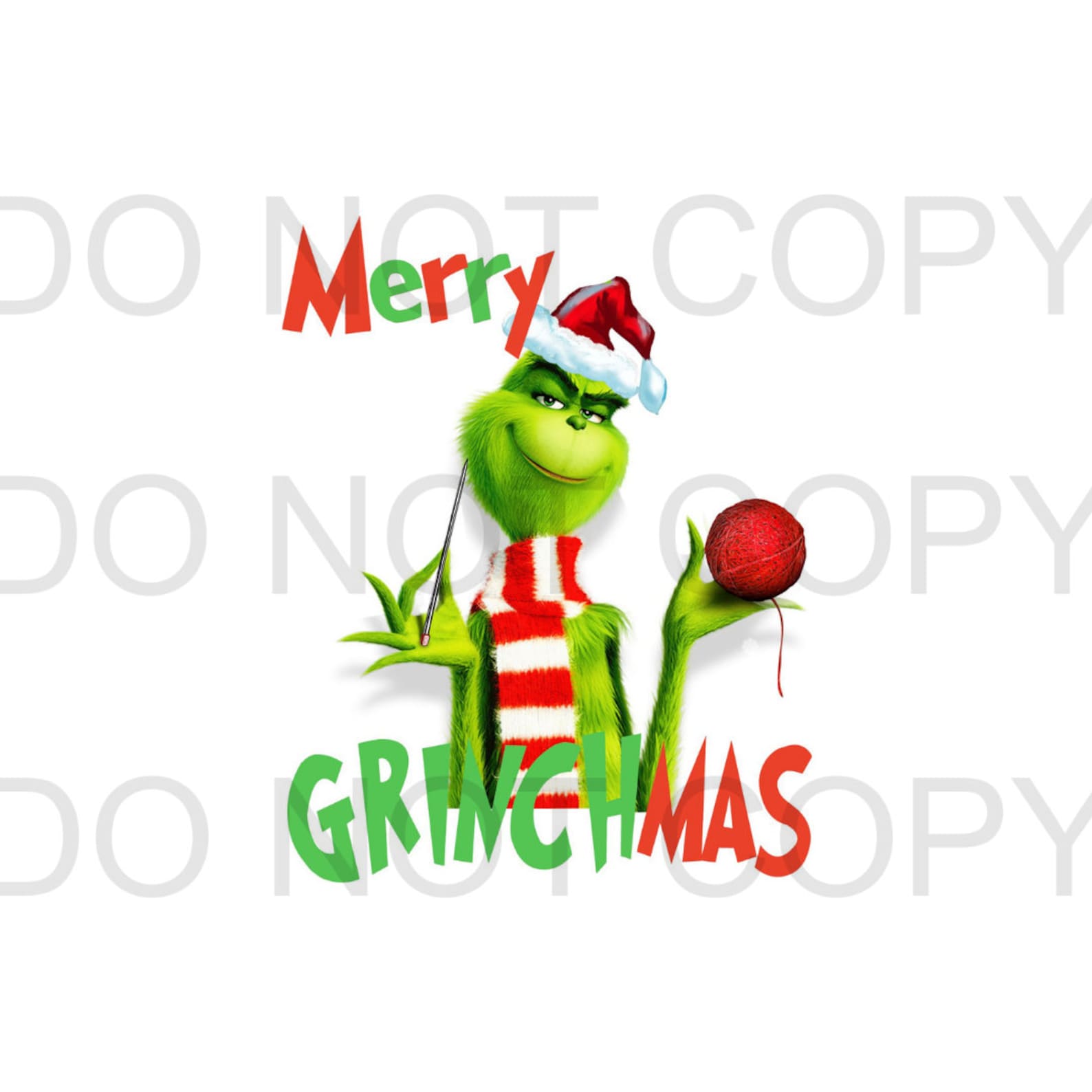 grinch screen print transfers