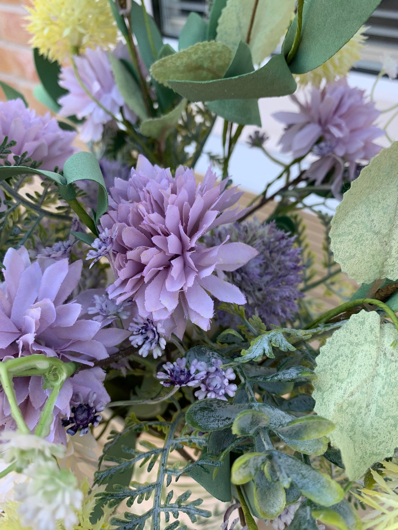 Faux Wild Flower Bouquet Etsy