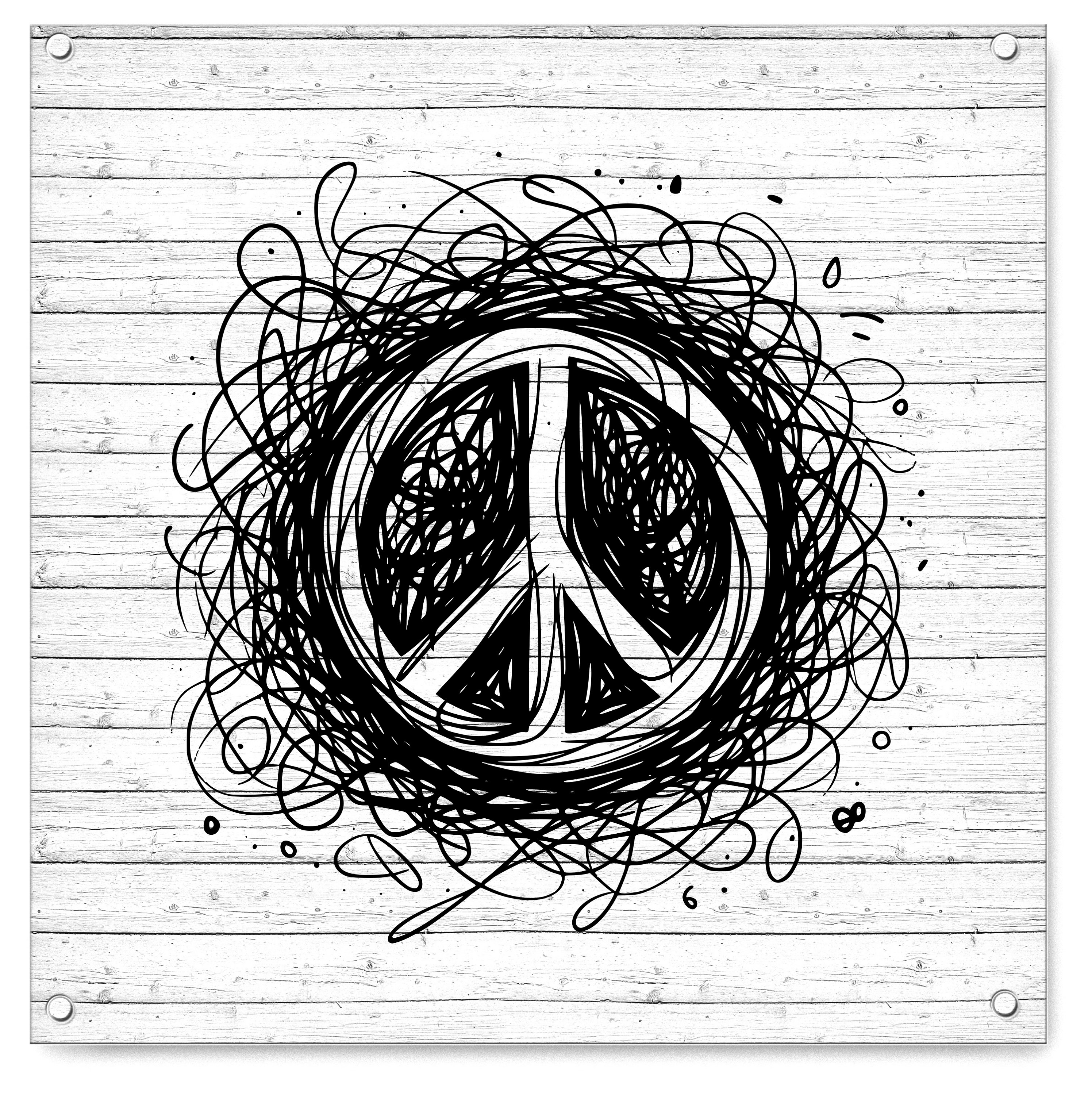 Peace Amidst the Scribbled Storm. Svg Png Eps Dxf Cut Files. - Etsy