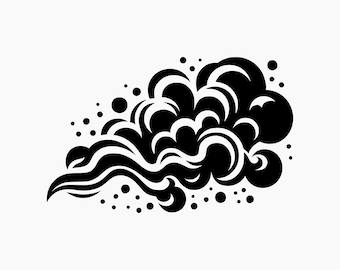 Fumar. Archivos de corte Svg Png Eps Dxf.