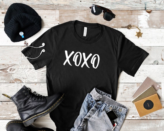 XOXO。SVG、PNG、EPS、DXF カット ファイル。 - Etsy 日本