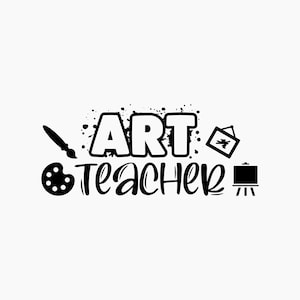 Art Teacher. Svg Png Eps Dxf Cut files.