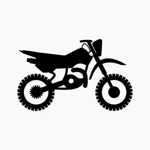 Motocross, Dirt Bike. Svg Png Eps Dxf Cut files.