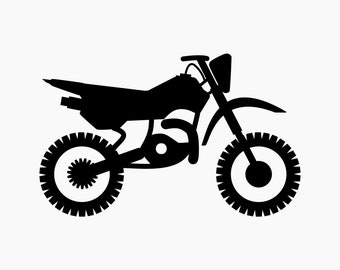 Motocross, Dirt Bike. Svg Png Eps Dxf Cut files.