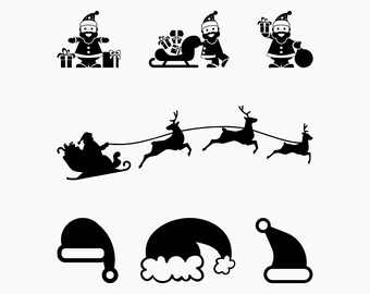 Santa claus. Svg Png Eps Dxf Cut files.