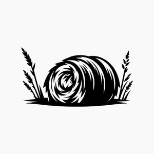 Hay Bale. Svg Png Eps Dxf Cut Files. - Etsy