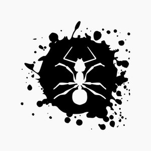 Ameisen Splat Tinte. Svg Png Eps Dxf Cut Dateien.