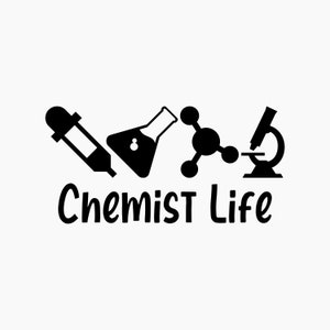 Chemist Life. Svg Png Eps Dxf Cut files.