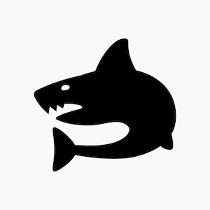 Shark. Svg Png Eps Dxf Cut files.