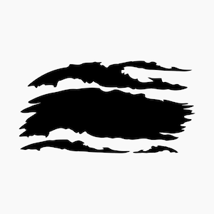 Rippend overhemd. Svg Png Eps Dxf Cut-bestanden.