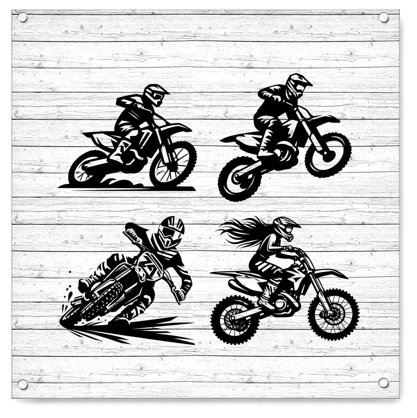Grasstrack Rider Svg Motocross Rider. 4 Svg Bundle. Svg Png Eps Dxf Cut Files. - Etsy