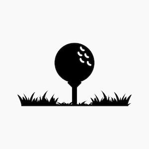 Golf Ball. Svg Png Eps Dxf Cut files.