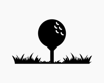 Golfball. Svg Png Eps Dxf Cut Dateien.