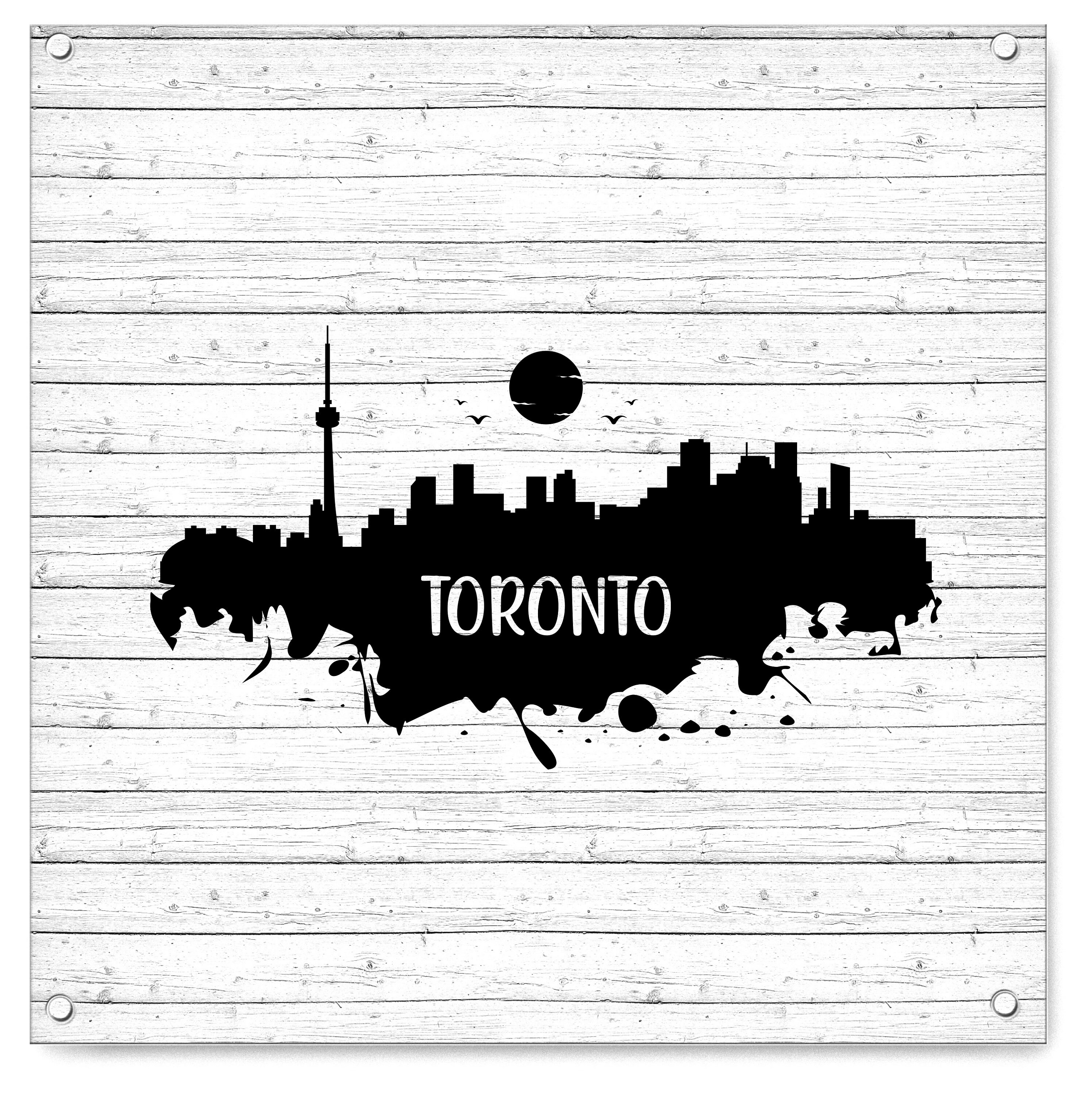 Toronto Skyline Silueta. Svg Png Eps Dxf Cut archivos. - Etsy México