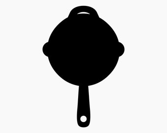 Skillet. Svg Png Eps Dxf Cut files.