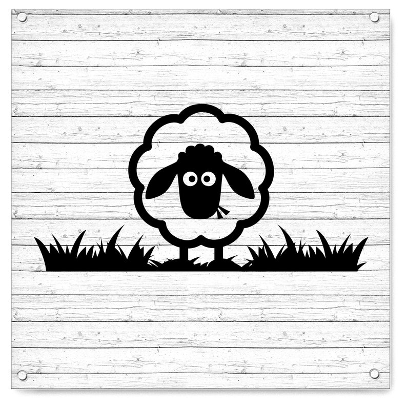Får. Svg Png Eps Dxf Cut-filer. bild 2