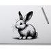 Bunny Rabbit Sketch Style. Svg Png Eps Dxf Cut Files. - Etsy