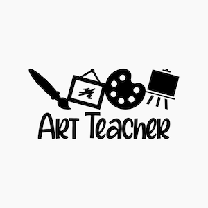 Art Teacher. Svg Png Eps Dxf Cut files.