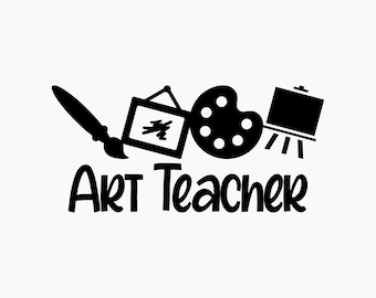 Art Teacher. Svg Png Eps Dxf Cut files.