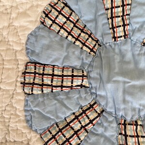 Blocs De Quilting Anciens X25 FeedSack – 9"x9", Coton, Cousus Main, USA