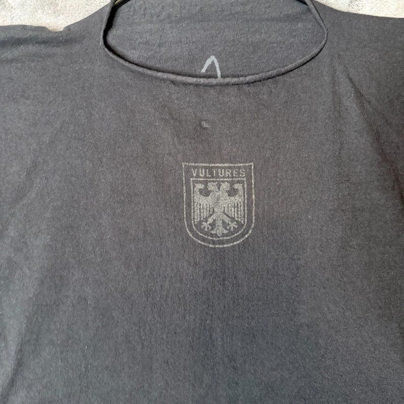 Kanye West Yeezy Vultures Album Promo Schwarz Größe 1 Kurzarm Boxy Fit Bild 2