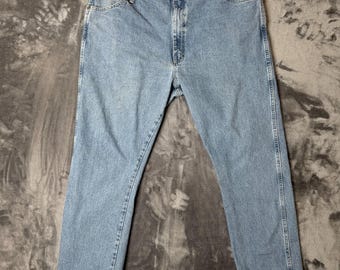 Wrangler George Strait Collection Mens Denim Jeans Size 42x30 A001 Boot Cut