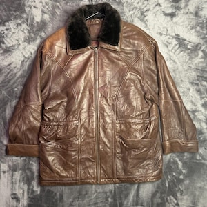 Pelle Pelle Leather Jacket - Etsy