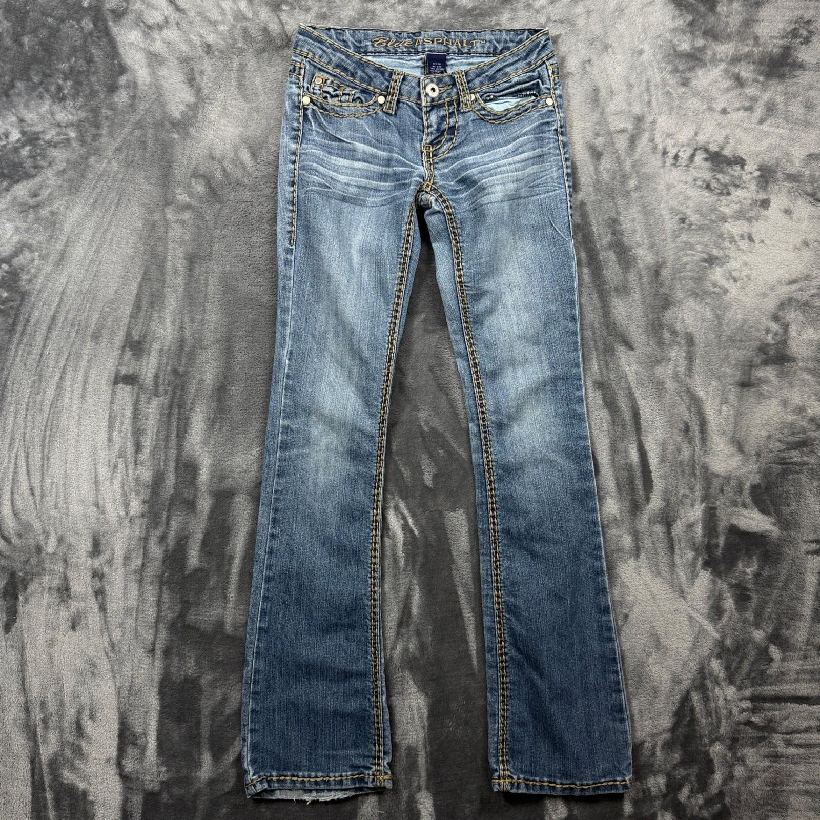 Blue Asphalt Jeans - Etsy