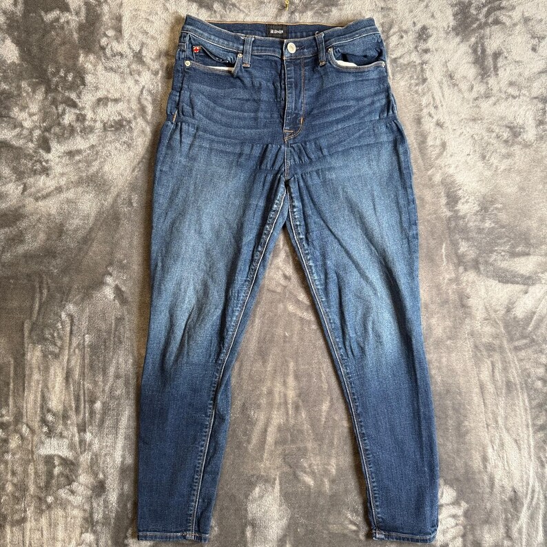Hudson Women's Jeans Blair Super Skinny Size 31 Denim Regular Wash Five Pocket image 1